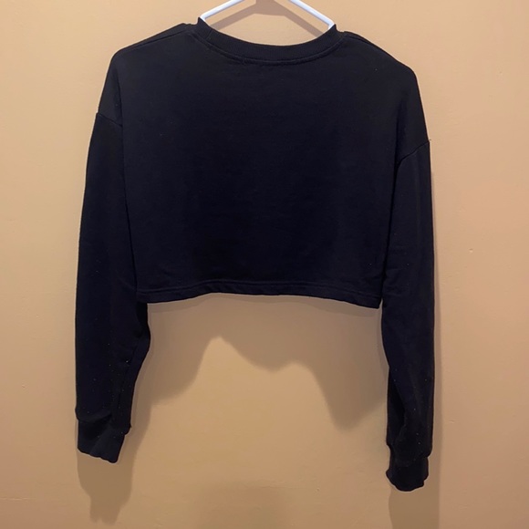 MISSGUIDED Long Sleeve Crop Sweatshirt - Picture 2 of 4